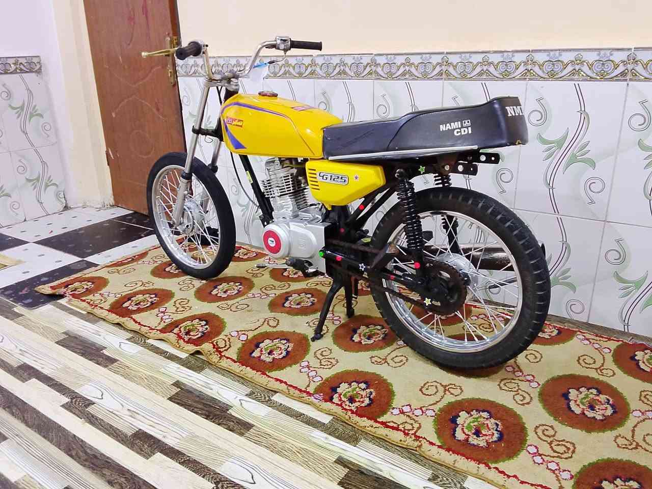 السلام عليكم دراجه للبيع ادوات مكان البصره القبله سعر الدراجه 375 وبيها مجال ***********
