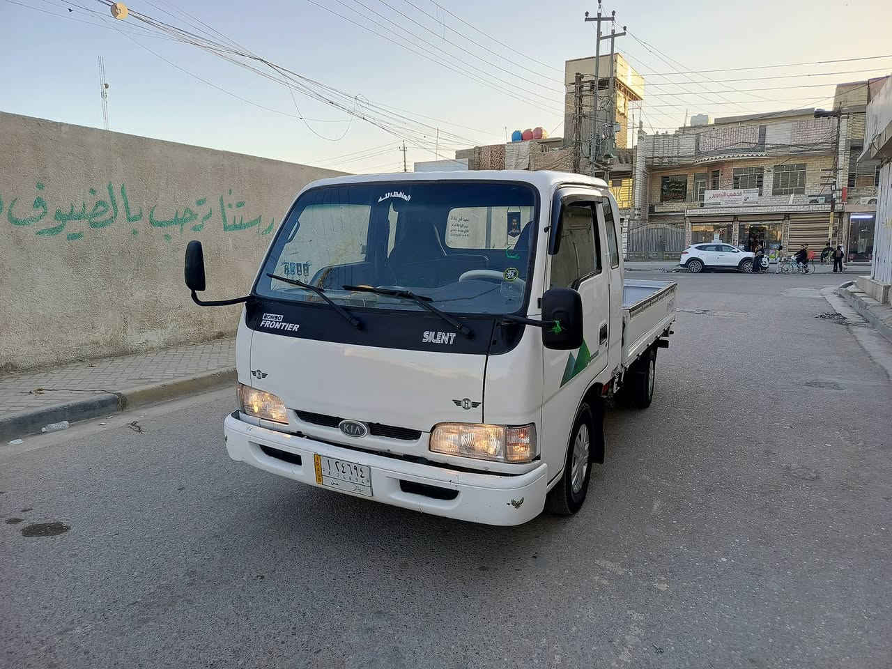 سلام عليكم...كيه البيع.....فنتيره قلاب ....مديل 2000....رقم ديالى .
....عضم عاج .......صبق حزام الجماليه فقط....... مكينه وكير واكسن وشاصي خير من الله........تخم تاير جديد...... كهربائيات شغاله.......تحويل مباشر......دواخل حلوه......صدر امامي وخلفي جديد.....مشط جديد .....بدي طويل 7حلقات......سياره مال جناي.....السعر 58وبيهه مجال الطيبين..... الاستفسار علا رقم الهاتف ‏‪***********‬‏ المكان بغداد
