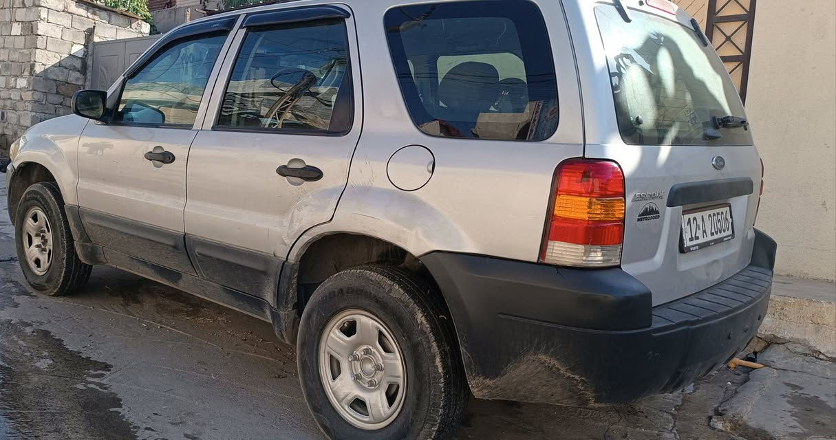 فورد سكيب 2007
بيها مكانات صبغ اثر تقحيل 
رقم دولي وسنويه لغاية 2030
كابون بانزين موجود
محرك وكير مال حاوية شرط
باتري جديد
طخم تاير جديد 
السيارة جاهزة 
السعر 65
***********
