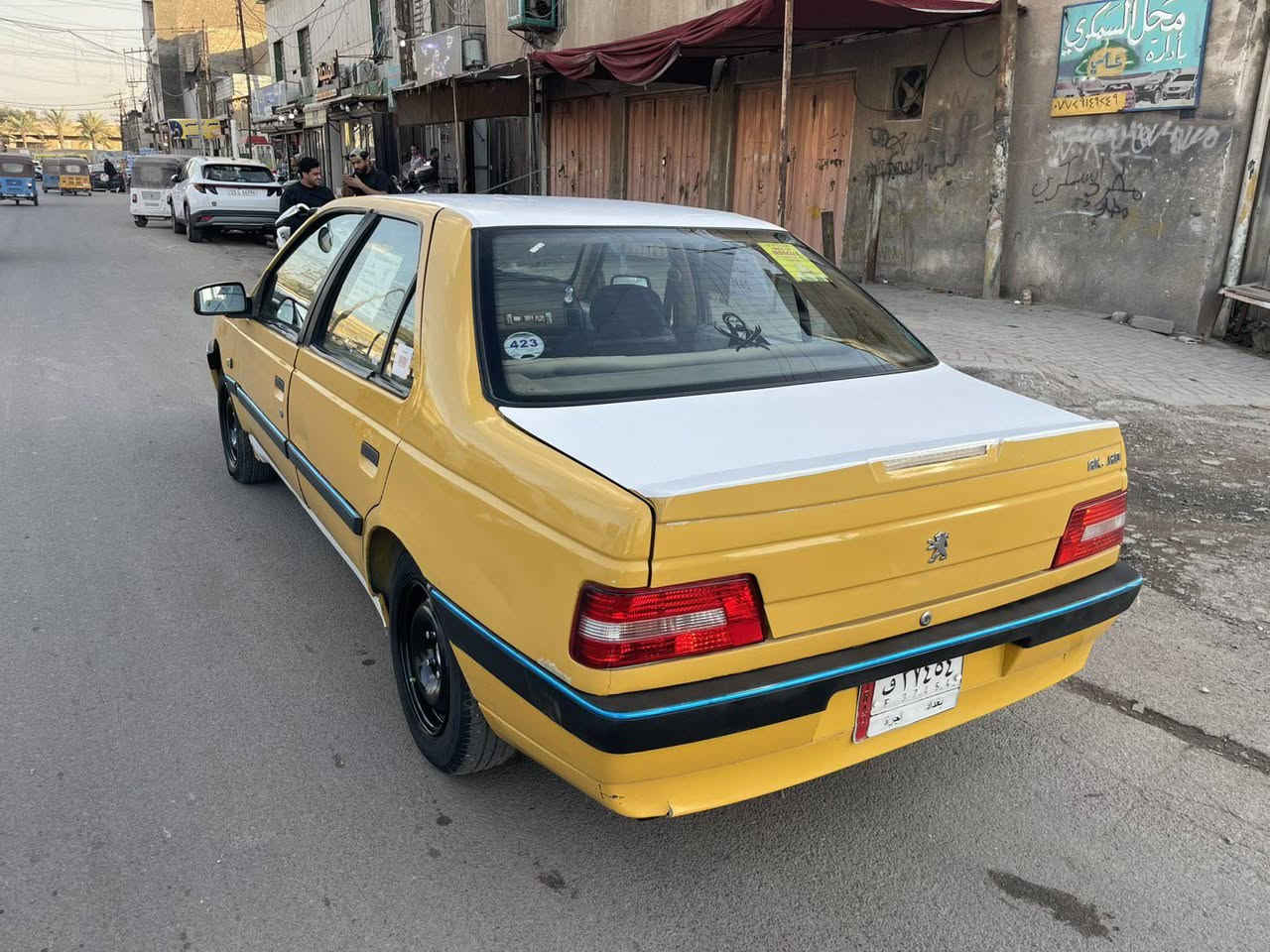 السلام عليكم بيجو 2016 كير ومكينه لاصرف ولا بخار صدر تايرات تبريد كله جديد بيها جاملغ صبغ بدون دواخل      شاشه تاب كامره حساسات بجم زنون دواخل لدات السياره جاهزه من كلشي والف مذب عليها مكانها بغداد السعر 39 وبيها مجال ***********
