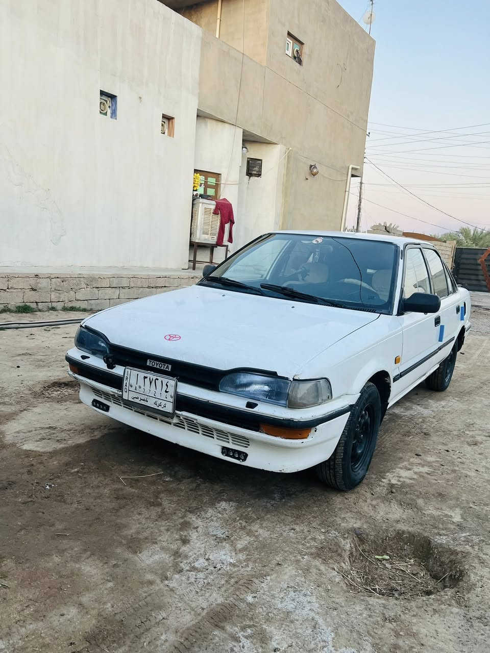 كورلا90
بلادي ما محور 

مشروع وطني سنويه لل2027

سياره كلها شغاله تبريد تخم تاير جديد 

كير محرك شرط 

كهربائيات كلها شغاله سنتر لوك
السعر39وبيها مجال
***********
