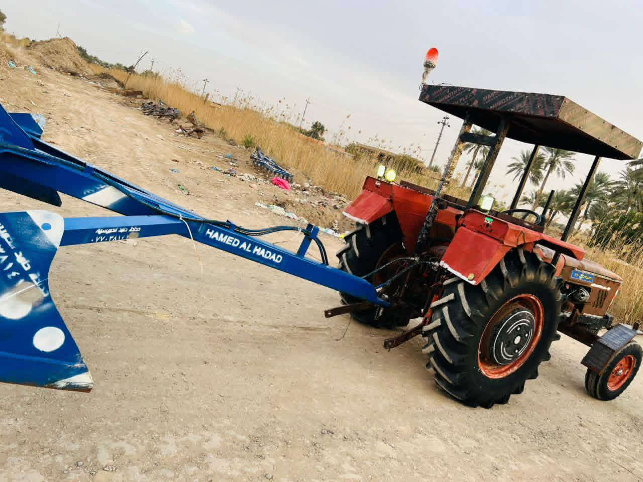 للبيع عنتر موديل 1987 مكينة جديدة ع وضع الشركة لا تصريف ولا تبخير باور مشدود جديد صدر مجفت جديد تخم تاير ثكالات امامي خلفي نكره سلف ستيرن باور كهربائيات شغالة كير ومحرك واكسن وجهاز هودرليك مكفولات مكينة مال جناي خير من الله أي نقص كتاب شركة السعر(٣ونص) المكان ذي قار قضاء الفهود  للأستفسار
 ***********
***********
