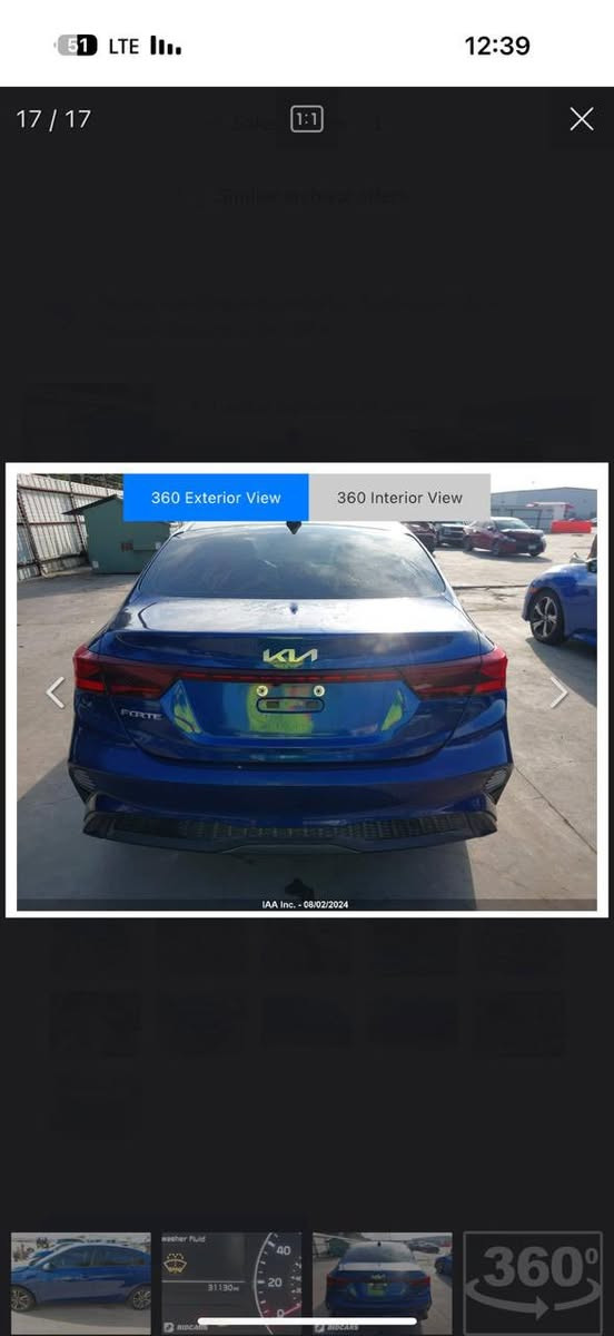 سلام عليكم كيا فورتي ٢٠٢٣دخول جديد بدون ارقام صور الحادث موضحه ومصلحه كامله سياره حلوه جديده ماشيه ٣٦ مكاني بغداد دوره السعر خاص ***********
