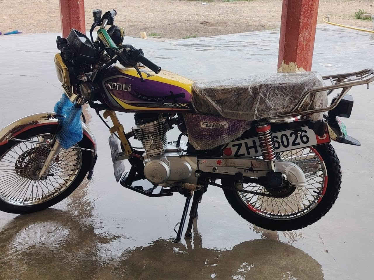 السلام عليكم مكلف بل نشر موطور للبيع جديد 2023 جديد فول نشاط السعر 525 وبي الستفسار علا هاذه الرقم ***********
