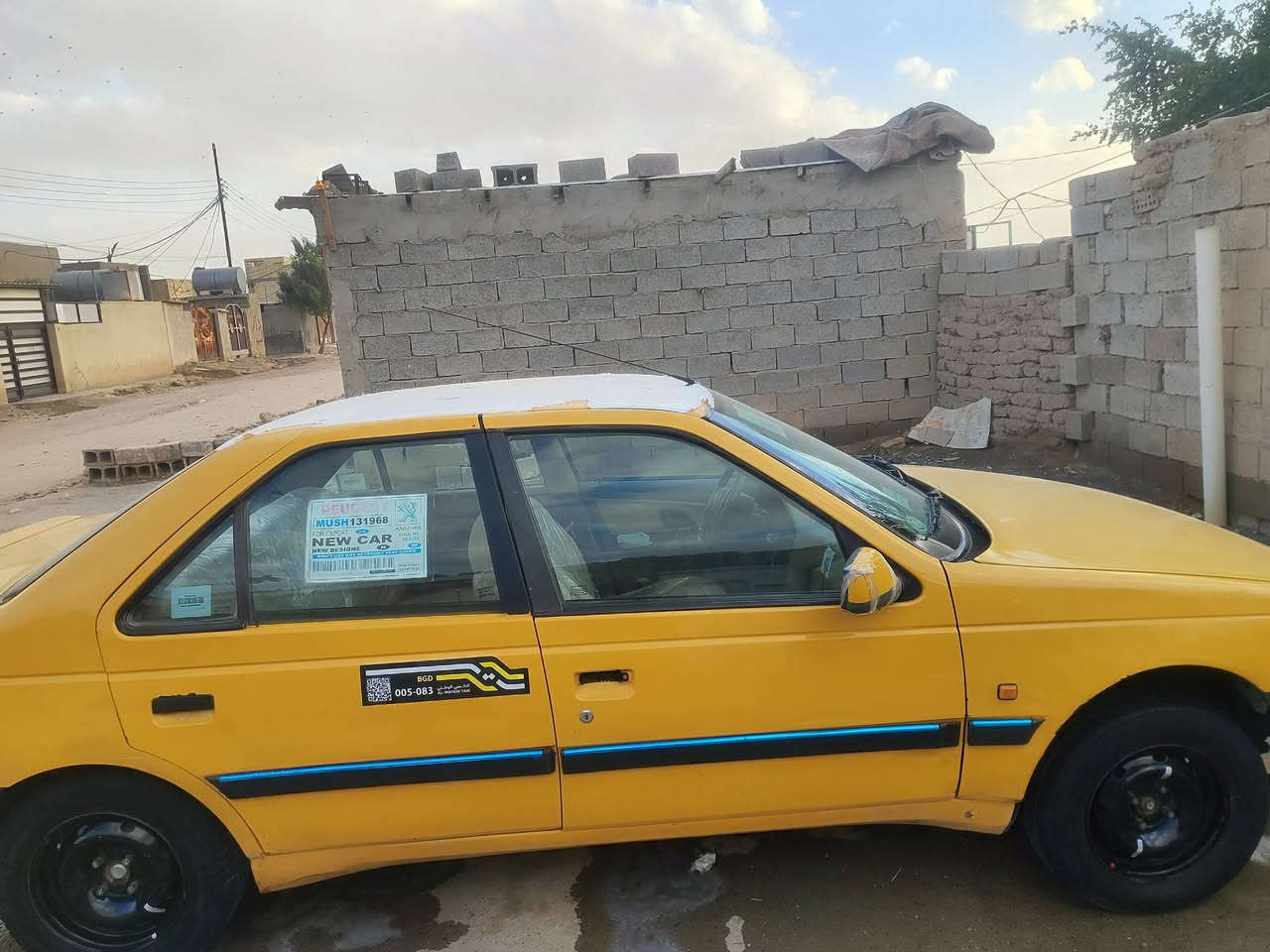 السلام عليكم بيجو لميس للبيع موديل 16 مصفره هيئه ومرور بسمي تحويل ثاني يوم سياره نضيفه مال جناي مامشتغله تكسي مكينه كير خير من الله تخم تاير مكاني بغداد الحسينيه المعامل ***********
