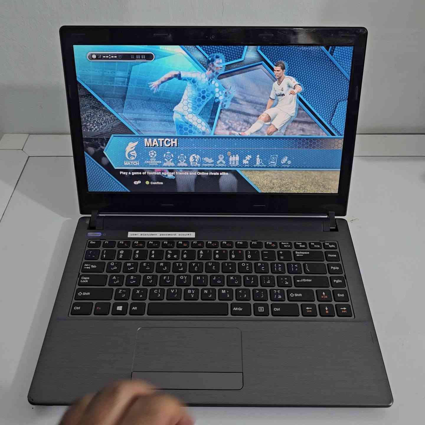 💻 للبيع لابتوب أمريكي أصلي من شركة ByteSpeed
✅ الحالة: ممتازة وجاهز للاستخدام
✅ المعالج: Intel Core i5 الجيل الرابع
✅ الرام: 4GB
✅ الهارد: 320GB
✅ حجم الشاشة: 14.5 إنج

🎮 الجهاز يجي منصب وكامل مع جميع الألعاب الموجودة بالفيديو

💰 السعر: 140,000 دينار عراقي فقط

📍 متوفر توصيل لجميع محافظات العراق 

للاستفسار أو الحجز راسلني على الخاص.
***********
