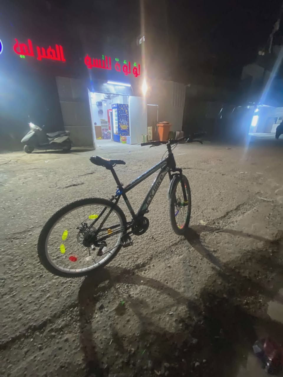 باسيكل جبلي ياباني اصلي حجم ٢٦ ويه الغراض
سعر ٨٥وابي مجال

العنوان بغداد البلديات


**إذا كنت صاحب هذا الإعلان وتريد حذفه لأي سبب، رجاءا أرسل رسالة إلى الدعم الفني**