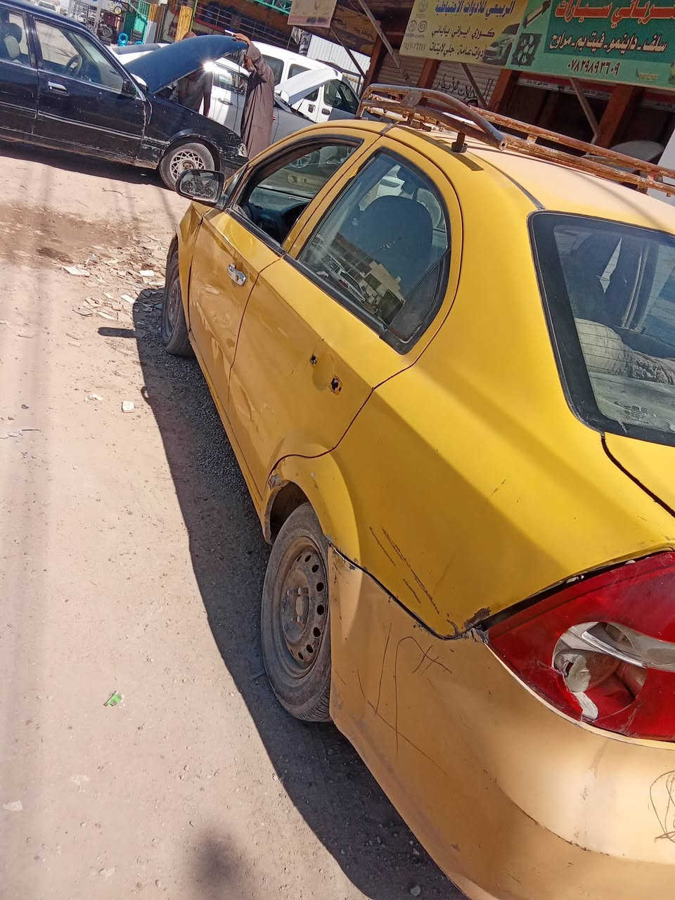 السلام عليكم افيو للبيع مديل 2008 مسكر خليجي كير عادي مكينه وكير جاهزات  الكشر شوف العين رقم قادسيه صدامي بسمي سنويه صاقطه ما اعرف شكد عليه هيئه وغرمات ابيع كوم حديد السعر 22 وبيه مجال مكاني النجف الاشرف الكوفه البراكيه ***********
