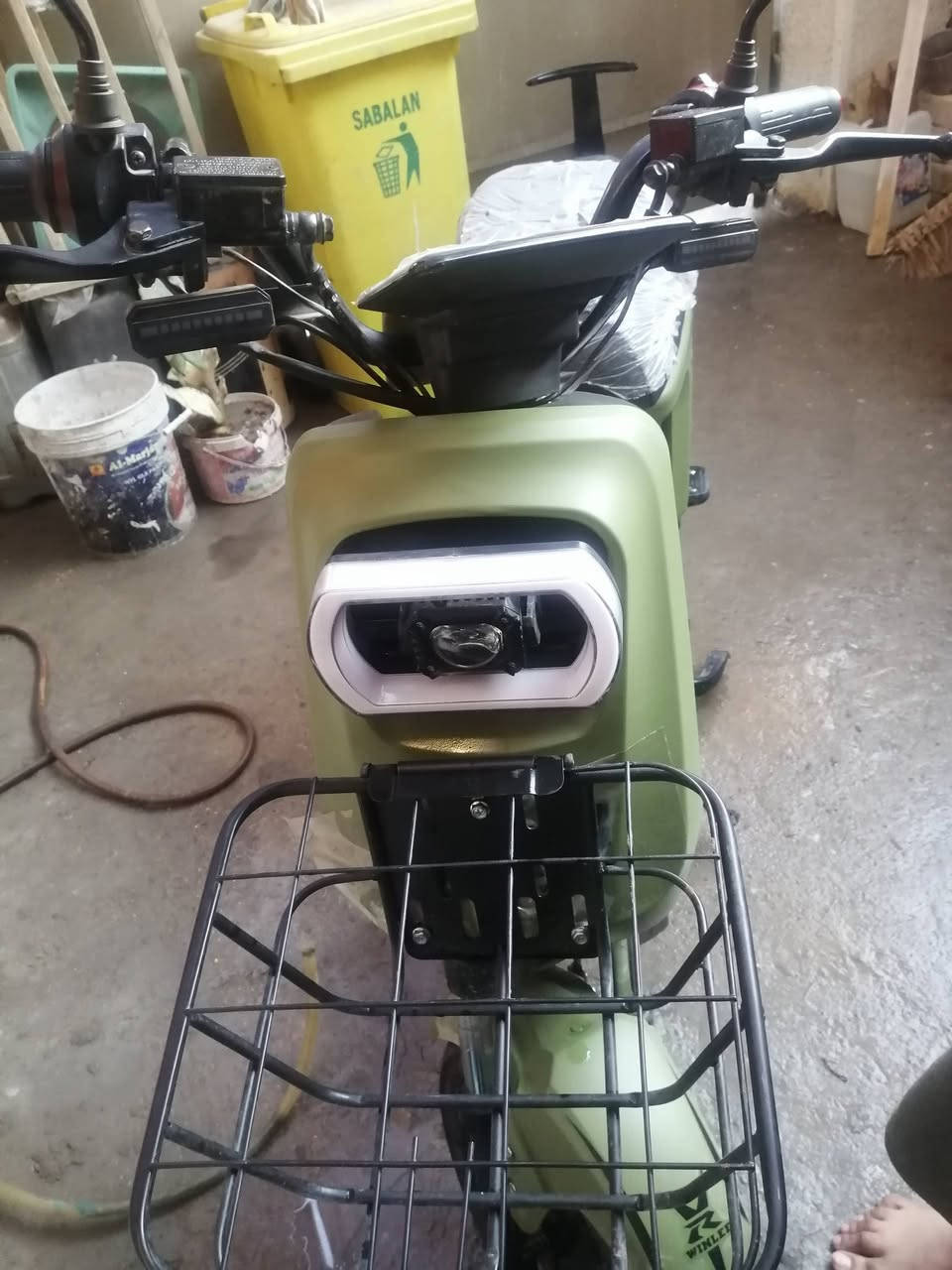 دراجة شحن R9
اخت الجديدة ماخذهة قبل 3 اشهر ماشية 94 كيلو بس
فول مواصفات
نظام حماية ضد السرقة
تشتغل عالبصمة
سويتچ احتياط
ريموت تشغيل وقفل عن بعد
4 سرعات
نظام رجوع خلفي بگ
5 بطاريات وينلي الاصليات
شاحنة وينلي الاصلية مع ميزة تفصل عن الشحن من تفول
السعر 450


**إذا كنت صاحب هذا الإعلان وتريد حذفه لأي سبب، رجاءا أرسل رسالة إلى الدعم الفني**