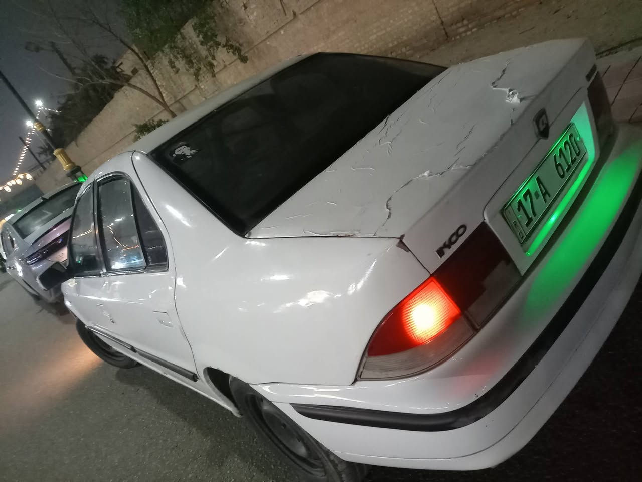 سلام عليكم سمند موديل 10 رقم مثنى الانكليزي سنويه ل27 تحويل مباشر
مكينه كايمه تسحبه سحب كير حداديه كهربائيّات كله شغال مصبوغه عام  سعر 23 وبيه مجال لشراي مكانه كربلاء شراي تصل ودلل ***********
