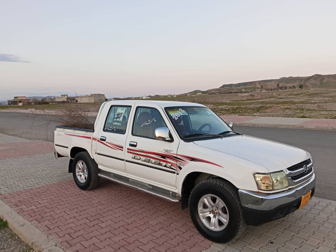 پیکاب دێر 2012 نمونە جوان ڕەقەم سلێمانی دو پەڵەی سبوغە هەمو گیانی بەشەرت ٤تایەی جەبەلی لۆک زۆر توندو تۆڵە سعری ٦۳وەرەقە لە تەق تەقم ***********
