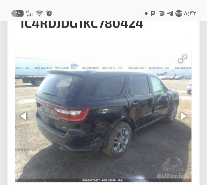 -

*للبيع او المراوس | Dodge Durango 2019 Limited*  

*المواصفات:*
- موديل 2019، فئة Limited 
- جاية حادث أمريكا - صور الحادث مرفقة بالمنشور، ضربة فقط الي من امريكا 
- ماشية 134,000 كم
- بيها أماكن صبغ ومعجون من التصلح، باقي البدي نظيف
- السيارة مامكفولة، تشغيل وامشي
- رقم نجف، بأسمي مباشرة - تحويل فوري
- مكان السيارة: النجف الأشرف

*السعر:* 165$ وبيها مجال للشراي الجاد

*للاستفسار:* ***********
