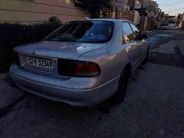 مازدا (فاصوليا ) موديل ٩٢ 
محرك ٤ سلندر كير أوتوماتيك 
مرايات كهرب / شاشة / تدفئة و تبريد 
بدون صبغ 
السعر ٥٧ ورقة و بيها مجال بسيط 
التواصل : ***********
