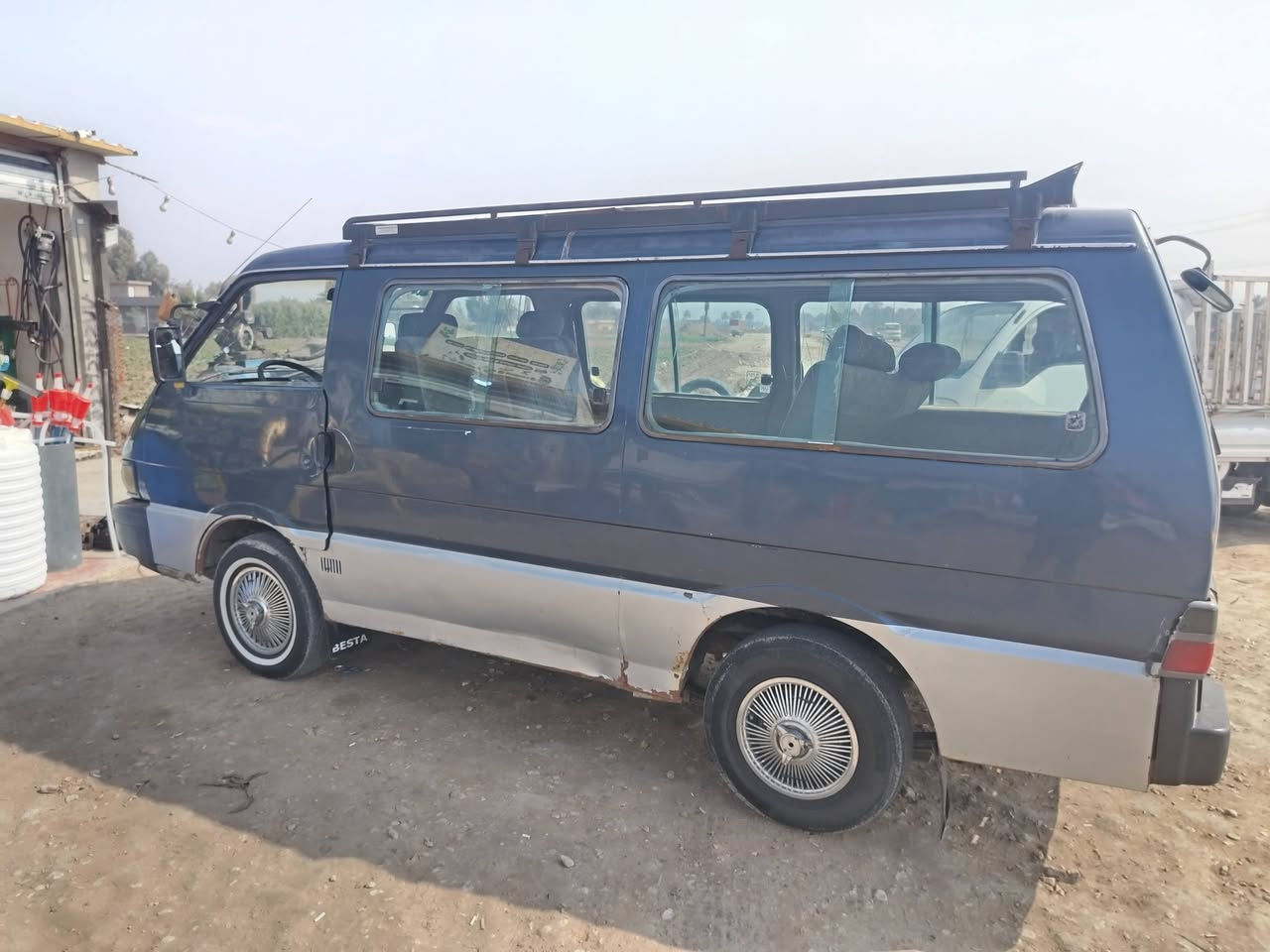 السلام عليكم من رخصة الادمن كيا بستا 1995 مشروع وطني سنوية لـ2028 كير مكينة اكسل شواصي كفالة سيارة حلوة ومال جناي نوقص بس زوج تاير كهربائيات شغالة بور ستيرن بلادي 
مكلف بنشر لحد يراسلني 
وهاذ رقم صاحبهة *********** حسن ابو فلاح
سعر45 ومجال قليل
