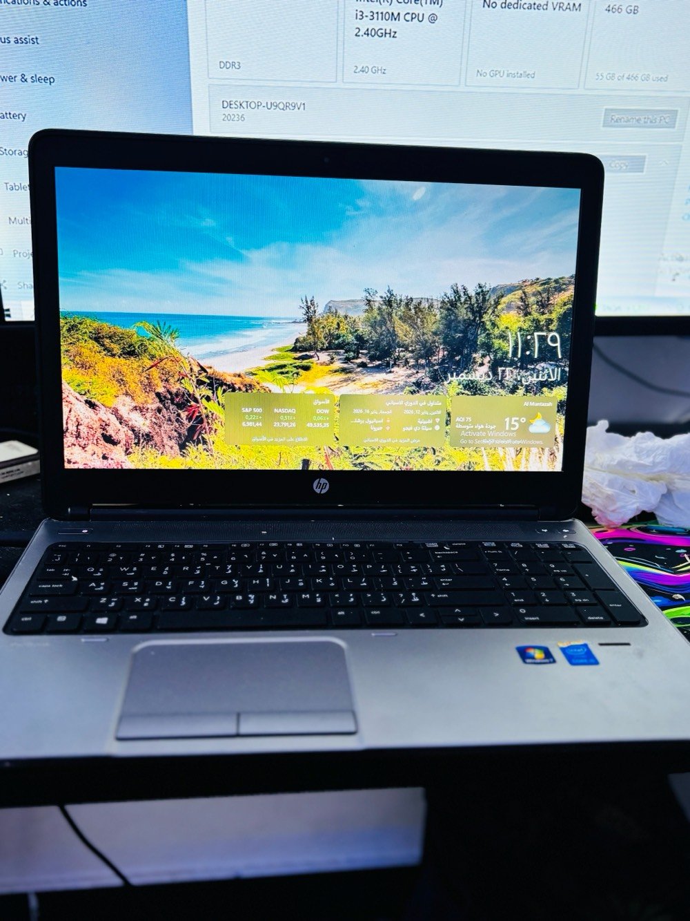 اسلام عليكم ⸻

1💻 للبيع لابتوب HP ProBook 650 G1
📌 حالة نظيفة وشغال 100%

🔹 المعالج: Intel Core i5-4300M
🔹 الرام: 8GB DDR3
🔹 كرت الشاشة: Intel HD Graphics 4600
🔹 الخزن: 238GB
🔹 النظام: ويندوز 10
🔹 الاستخدام: مناسب للدراسة، الأوفيس، التصفح، والبرامج الخفيفة ✅ سريع ومستقر
✅ يتحمل شغل يومي
✅ مناسب للطلاب والدوام

2� للبيع لابتوب Lenovo
📌 حالة جيدة وشغال بدون مشاكل

🔹 المعالج: Intel Core i3-3110M
🔹 الرام: 4GB DDR3
🔹 كرت الشاشة: Intel HD Graphics (مدمج)
🔹 الخزن: 466GB HDD
🔹 النظام: ويندوز 10
🔹 الاستخدام: مناسب للتصفح، يوتيوب، أوفيس، والدراسة

✅ عملي للاستخدام اليومي
✅ مناسب للطلاب
✅ سعره اقتصادي

✅
📞 للتواصل: خاص 