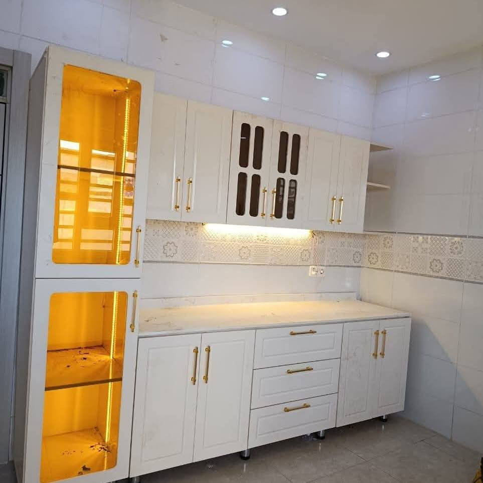 معمل كاونترات خشب تركي hdf وmdf درجة اولى ضمان 4سنوات مع خدمة توصيل مجاني محافضات ***********
