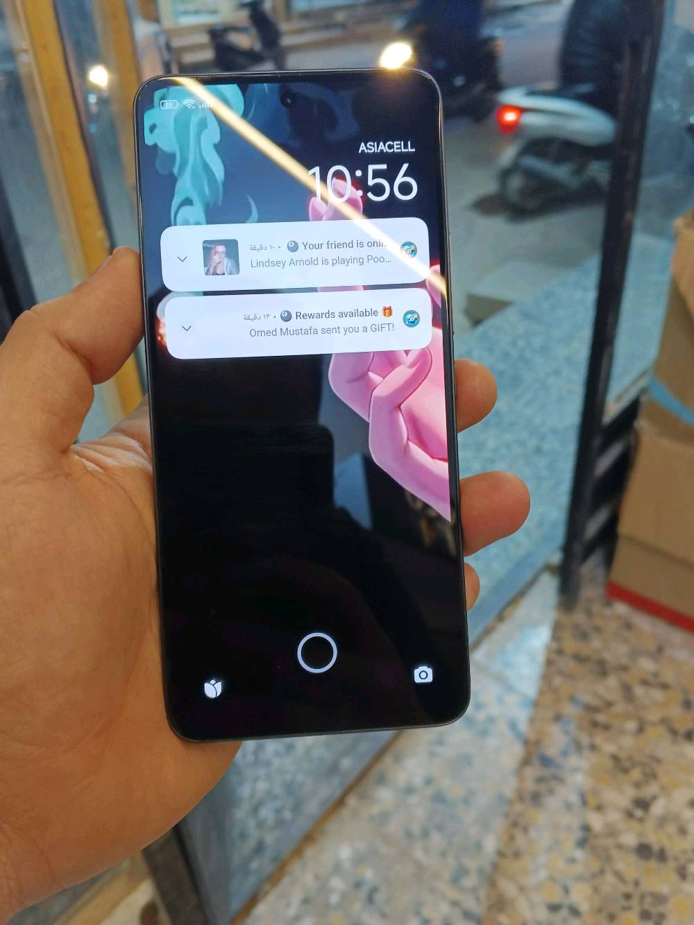 سلام عليكم شاومي 12لايت ذاكرة 256 رام8 شاشتة 120هرتز اموليد بصمته مدمجة بشاشة صوت عالي استريوا شحن سريع طيارة 67واط كامرات الخلفية 108ميكابكسل الامامية 16 اخو الجديد بعده بلزكته بدون غراض للبيع السعر 175وبي مجال للشراي العنوان بغداد الشعلة الخطيب ***********واتساب او خاص...