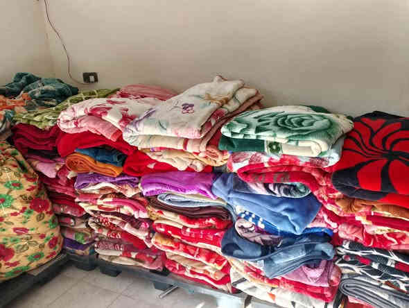 وصول وجبه شتويه /بطانيات/ملاحف /جودليات /مخاد /جمله مفرد 
العنوان الدوانيه حي الزهراء نزله العلوه القديمه /الاتصال/***********
