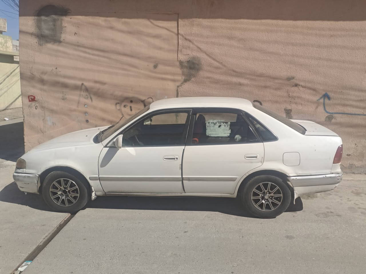 تويوتا كورلا موديل 96محرك حجم ١٦ كير ( اوتوماتيك ) ستيرن بور قفل مركزي ريمونت جامات كهرب ( تبريد ) طخم امامي  جديد طخم ويل كب وايرمنية شغالة ( كابون بانزين ) رقم نينوى الماني سنوية عظم مشروع وطني تحويل بشرط السعر 45
*********** اسيا
