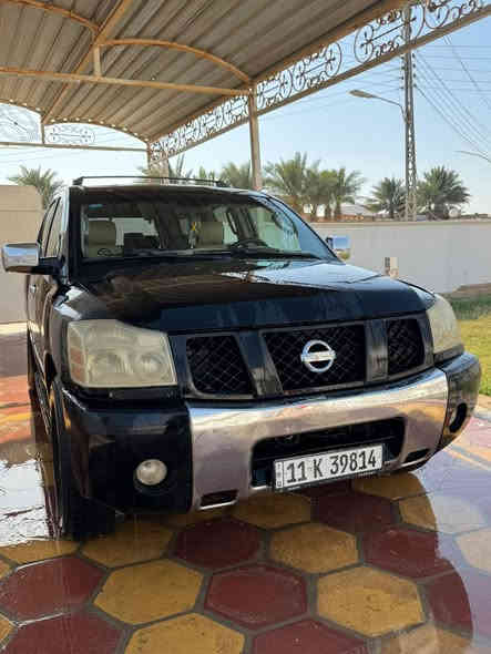 السلام عليكم ورحمة الله وبركاته 
ارمادا 2005 خليجي رقم بغداد لون اسود صبغ حزام أثر شخوط محرك كير تبريد حداديه فتحة سقف  منضومه غاز كامله

 السعر 85ورقة 

للاستفسار الاتصال على الرقم ***********   بيع أو مراوس بسياره حسب القناعة
