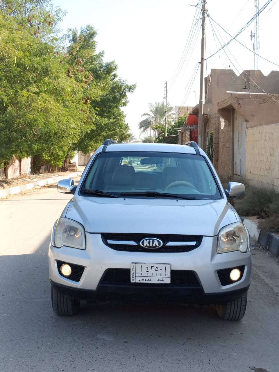 سلام عليكم للبيع كيا سبوارتج 2009 خليجي رقم بغداد مشروع
وطني سنويه 27 مكينه وكير مكفولات تخم تاير جديد كهربائي كله شغاله مكينه 2000دوش حداديه جديده داخل بيجي لايت زنون تبريد ثلج🥶تدفئ شغاله 
سياره بيه قطعتين صبغ بدون ضربه 
سونار مرفق مع المنشور
سعر 117 وبيه مجال
مكان السياره كربلاء المقدسة 
للاستفسار الاتصال على الرقم 
***********
