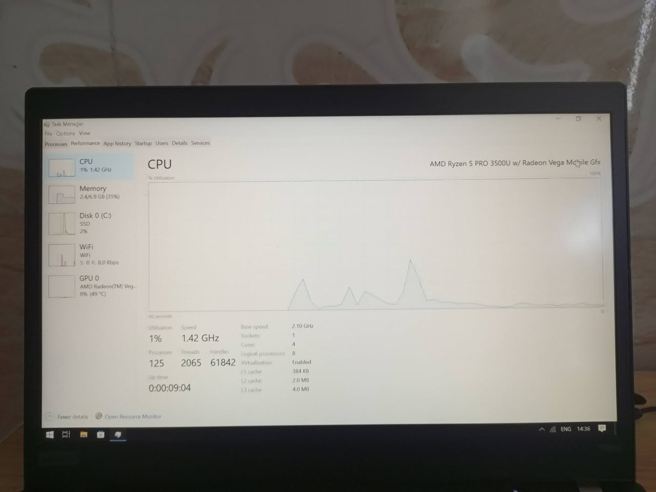Lenovo ThinkPad T495s Laptop
Specifications:
Ryzen 5 3600U pro

Vega 8 1GB VRAM (expandable to 2GB)

8GB DDR4 2400MHz RAM

14-inch 60Hz Screen
Windows 10 Pro (Activated)
Price: 400,000 IQD
Location: Karbala (No Delivery)
Phone: ***********
