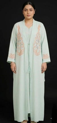 روب مطرز • شغل يدوي • قياس XL