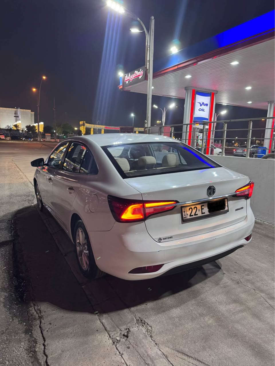 Mg5 2024 standard plus 
Netblue
ستاندارت پلاس
سيارة شةريكة حيدري
تحديد سورعة 
محرك ١،٥ لتر 
مابي مصارف
كاميرة
سبوخ بةس دوسة و باب شوخت 
السيارة نظيفة جداً
السيارة رقم اربيل 
سعر ١٠٣ و بيها مجال بسيط
رقم *********** أربيل, العراق
