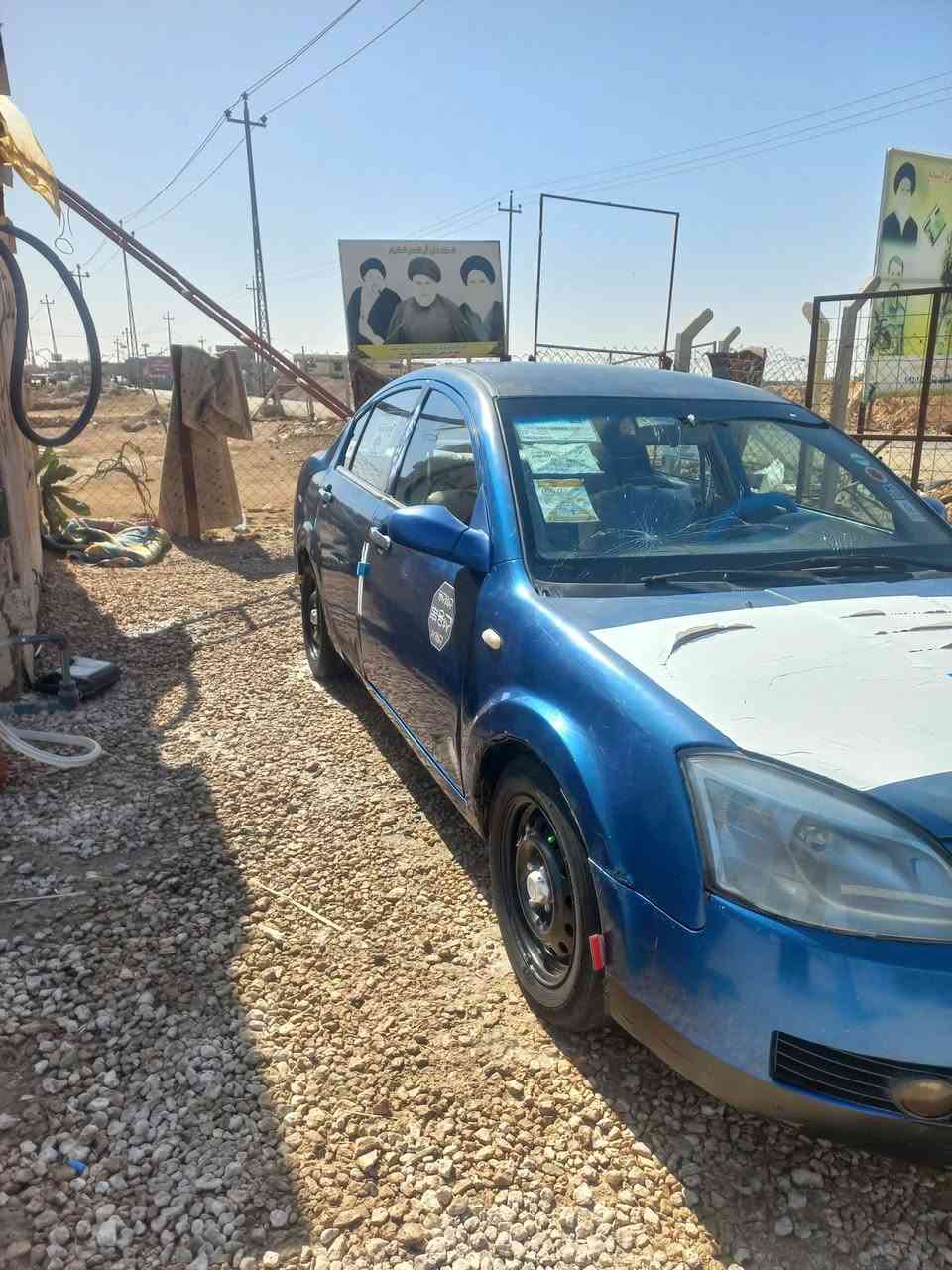 السلام عليكم شيري مديل 13 مكينه وكير خير من الله كهربايات كله شغاله حداديه وتخم تاير انضاف داخل جديد والكشر مكفول من ضربه سياره جاهزه وحلوه ونضيفه شاشه سمعات سستم سياره حلوه وكاعده تحويل ثاني يوم  السعر 25 وبيه مجال مكان سماوه رقم الهاتف *********** البيع او المروس حسب القناعه
