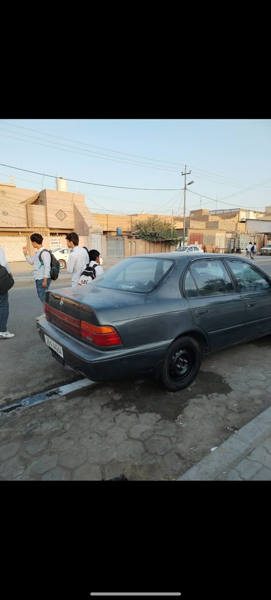 سلام عليكم. كورلا موديل 1992 جاهزه تبريد ثلج رقم انكليزي نجف بسمي جام كهرباء كشنات كهرباء تحكم مري حداديه جديده مشط جديد غرفه جديده مكاني نجف  السعر 57 وبيه مجال  ***********
