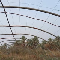 ورحمه الله وبركاته بيت بلاستيكي للبيع كامل مع ملحقاته /ماطور+خزان ماء ...