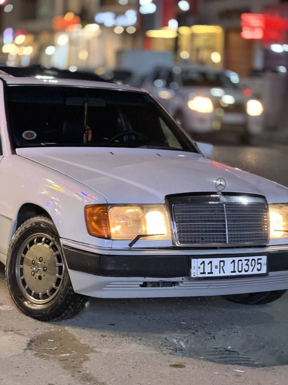 السلام عليكم مارسدس دب
للبيع او مراوس بجامبوو 
موديل 1990 محرك بلادي 300 عنكبوب محرك كير شرط 
صدر امامي خلفي السياره خير من الله تبريد 
سلايت روف طكتين دبل مروحه مصبوغه حزام بيها طخه بجاملغ السايق جواهاا تخم تاير جديد مكاني صلاح الدين تكريت للستفسار ***********
