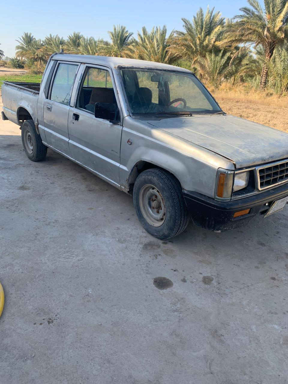 سلام عليكم مستبوشي مديل 94 شرط محرك وكير وشاصي والسعر 20 ورقه وبيها مجال المكان السماوه رقم الهاتف ***********
