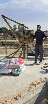 ونش تصعيد • مواد بناء • الديوانية