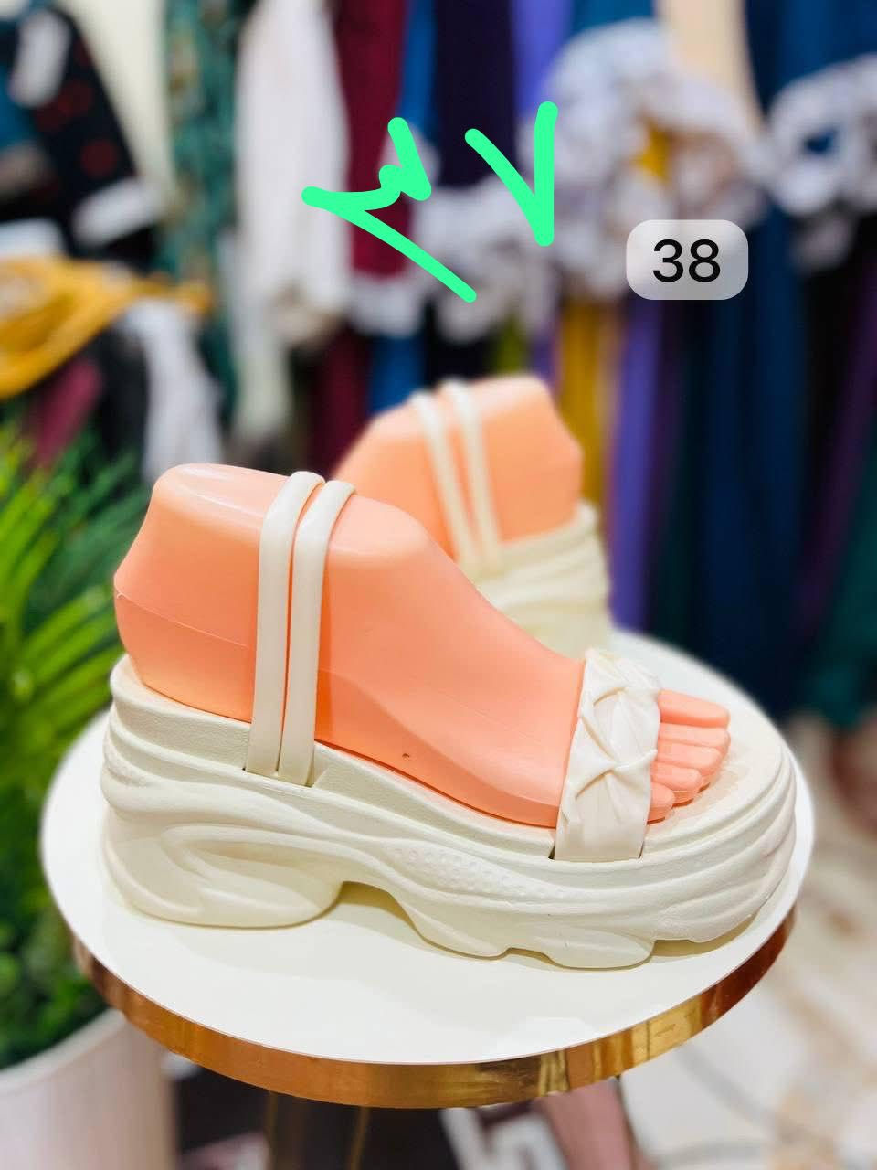 ✅موسم الصيفي السنه فدشي ✅

فلوريتان طبي سفنج بخف الريش

✅ هالمره غير ومختلف عن باقي المرات كعب شغل تركي لكن  يعني اصلي ومريح ميه بالميه✅

السعر   ٥    ✅ يابلاش 

ماركة الارجوان

الدبان  سفنج خفيف ريشه 

الوان والقياسات بلصور ⬇️⬇️⬇️

قالب ستندر  يوجد دفع زين كاش وًماستر

للحجز والاستفسار دايركت 

متوفرة خدمة التوصيل لجميع المحافظات


**إذا كنت صاحب هذا الإعلان وتريد حذفه لأي سبب، رجاءا أرسل رسالة إلى الدعم الفني**