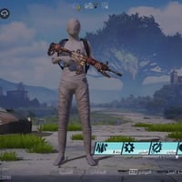 حساب ببجي • مستوى 82 • لبسات واسلحه