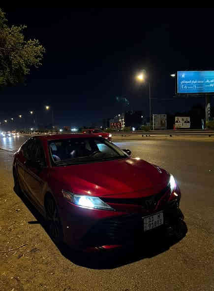 سلام عليكم 
كامري 2019 امريكي 
لون احمر غير محدد مميز 
رقم بغداد ل جديد سنويه جديده تحويل مباشر سياره نضيفه وكامله 
وعليها سوادات كامله 
ماشيه 64 ميل ل حادث بجم ول جاملغ صبغ 
مكان سياره شارع فلسطين 
السعر 165 وبيها مجال بسيط 
 الرقم : ***********
