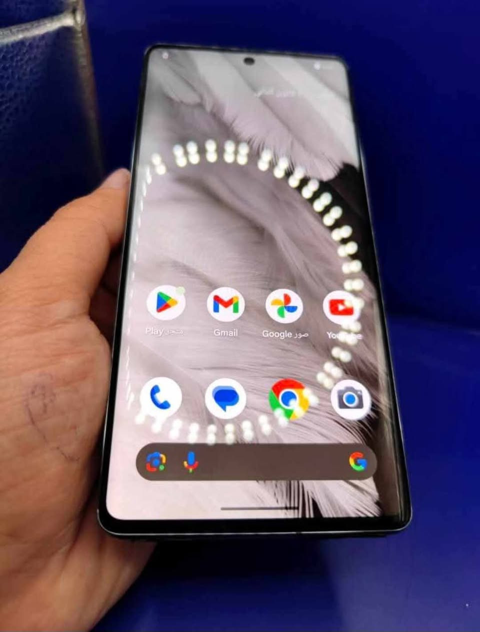 Google Pixel 7 Pro و الذي يأتي بمواصفات تتمثل في شاشة 6.7 بوصة بدقة 1440 * 3120 بكسل من نوع LTPO AMOLED, 120Hz و معالج ثماني النواة من نوع Google Tensor G2 (4 nm) و الكاميرا الخلفية 50 + 48 + 12 ميجا بكسل بفتحات عدسة f/1.9 للاولي و f/3.5 للثانية و f/2.2 للثالثة و الكاميرا الامامية 10.8 ميجا بكسل بفتحة عدسة f/2.2 و البطارية 5000 مللي امبير تدعم الشحن السريع .

 مكاني بغدادوره سيطره الشعب سعر350


**إذا كنت صاحب هذا الإعلان وتريد حذفه لأي سبب، رجاءا أرسل رسالة إلى الدعم الفني**