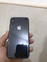 ايفون اكس عادي ذاكره 64 بطاريه 100 مبدل شاشه  جهاز كلش نضيف  سعر 145وب...