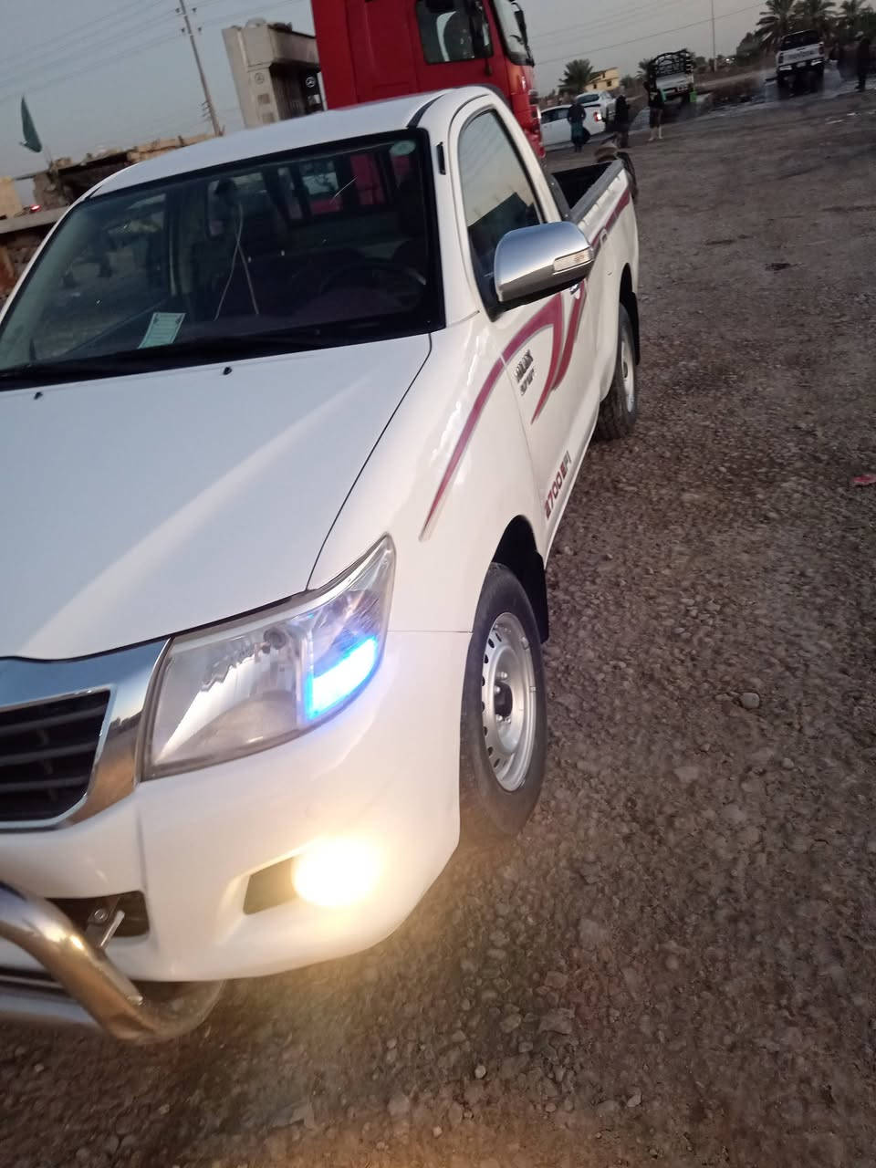 السلام عليكم
للبيع هايلوكس تك غماره موديل 14 رقم قادسيه مشروع وطني تحويل مباشر سياره مكفولة من الفتح والتبديل والصبغ عدا ملاحضات بسيطه محرك كير شاصي مكفولات كهربائيات شغاله حداديه سنترلوك تبريد تدفئه شغاله المكان الديوانية قضاء عفك السعر 158
***********
