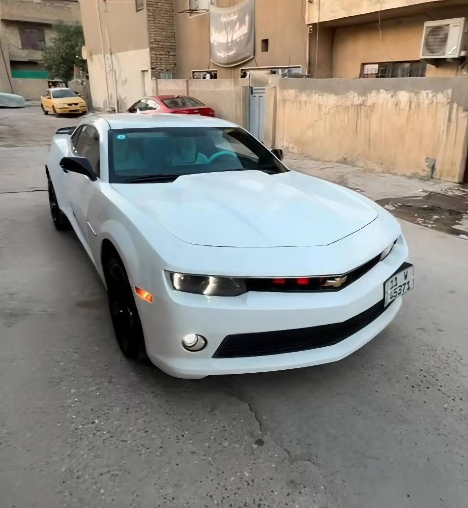 كمارو موديل 14 ماشيه 80 حقيقي رقم بغداد  سيارة حلوه كلش نظيفة بدون حادث سعرها 1***********21 واتساب فقط
