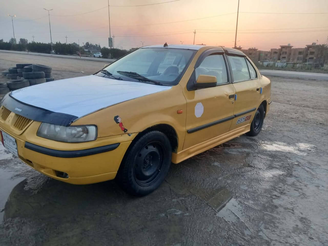 من رخست الدمن المحترم سلام عليكم سمند 2011
رقم بابل
سياره مكينه خير من لله لا تنقيص ولا تبخير وكير يخبل  خير من الله مداور ثاني يوم يرادله شويه ترتيب 
دواخله جديده دوشمته تايرات نضاف لايتات عالي ناصي
وخياسات ما بيه شي قليل ومعمرهن سياره كبل للشارع  ترهم بيع وترهم مراوس شعندك نزل بلتعليق سعر 34عليه غرامه200ينزلن من سعر ولهيئه مصفره  وبيه مجال قليل خابرني وبيك خير ودلل رقم ***********
