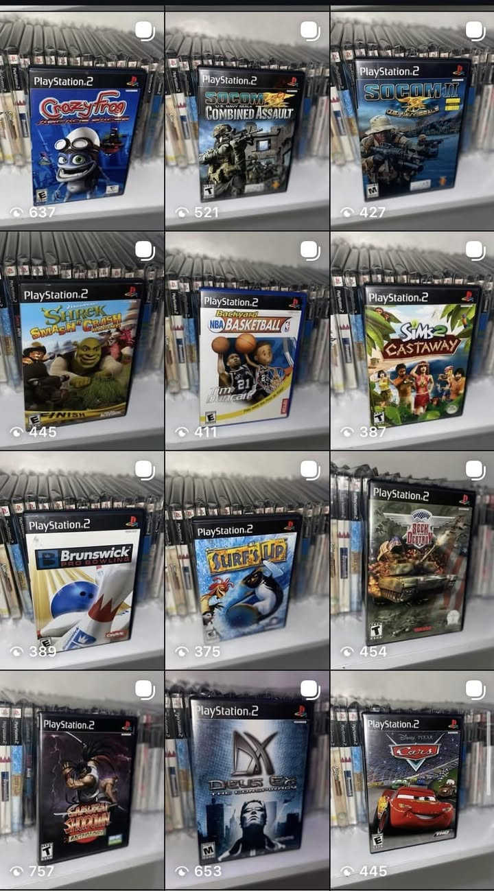 الكثير منها متوفر، والخصومات کبیر موجودة ! 

https://www.instagram.com/brandgamestore?igsh=aG5qMDB3MG9mMjls&utm_source=qr


**إذا كنت صاحب هذا الإعلان وتريد حذفه لأي سبب، رجاءا أرسل رسالة إلى الدعم الفني**