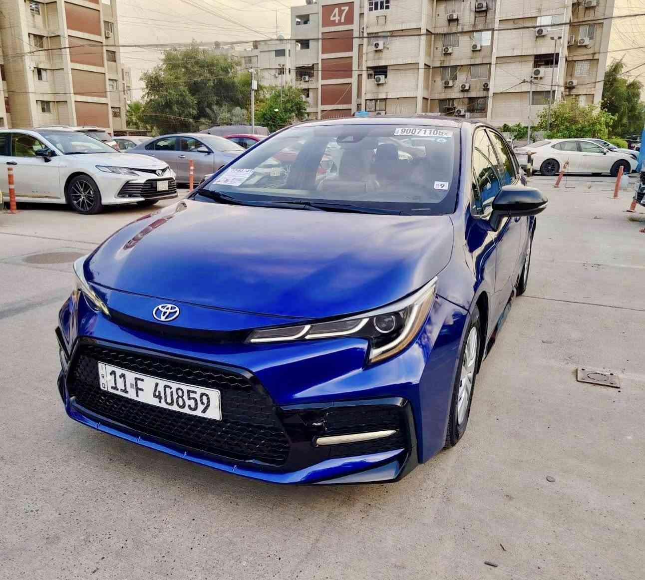 سلام عليكم         سعر مناسب جدا 119
عندي كورلا SE    2020  بسمي تحويل مباشر 
  وارد امريكي حادث بسيط 
مواصفات   معروفه   
شاشه كبيره    تحكمات ستيرن    كامره خلفي 
مكينه 2000   لايت زنون بلادي      داخل مخمل 
شفتات تبترونك    سايد بريك بصمه 
باقي المواصفات معروفه   
سياره عليه ادامه كامله واحله من صور 
ملاحظه 
     سياره بيه كم قطعه موضحه بسونار وفيديو توضيحي 
ناشره اثر شخوط خباثه    
هاتف ‭0773 040 1060‬        سعر 119$
