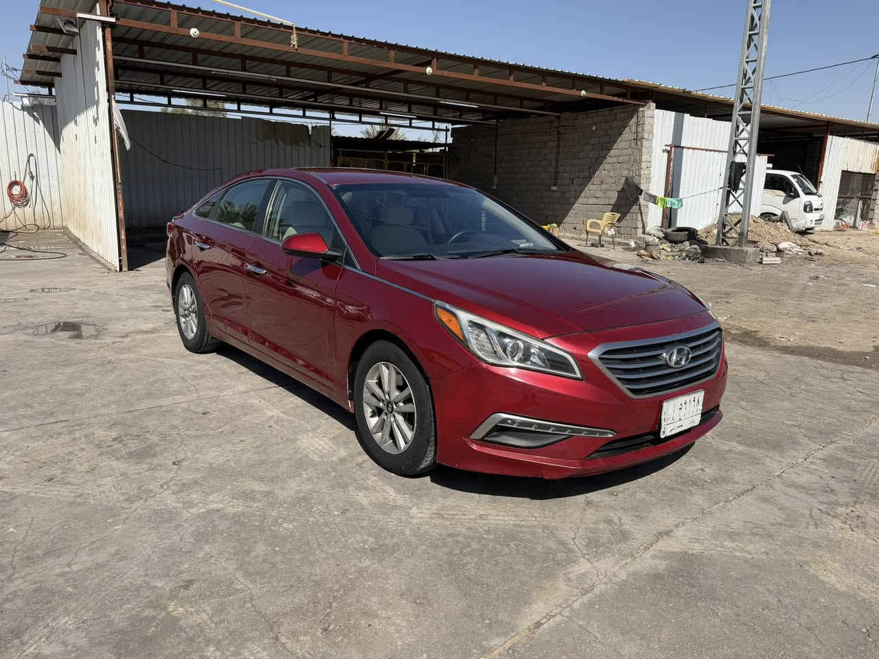 سوناتا موديل2015 وارد امريكي كليين بدون حادث
بالعراق بيه صبغ جاملغ خلفي ايمن ودور جاملغ خلفي ايسر وبيه بدون حادث بدون ايرباك محرك 2400 gdi السياره نظيفه وحلوه جاهزه بدون نواقص ماشيه 150 الف 
السعر 105 وبيه مجال بسيط 
العنوان بابل الحله 
للاستفسار 
***********
***********
