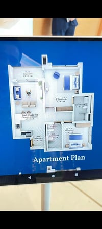 البروج لاكونا • 128م • غرفتين ماستر