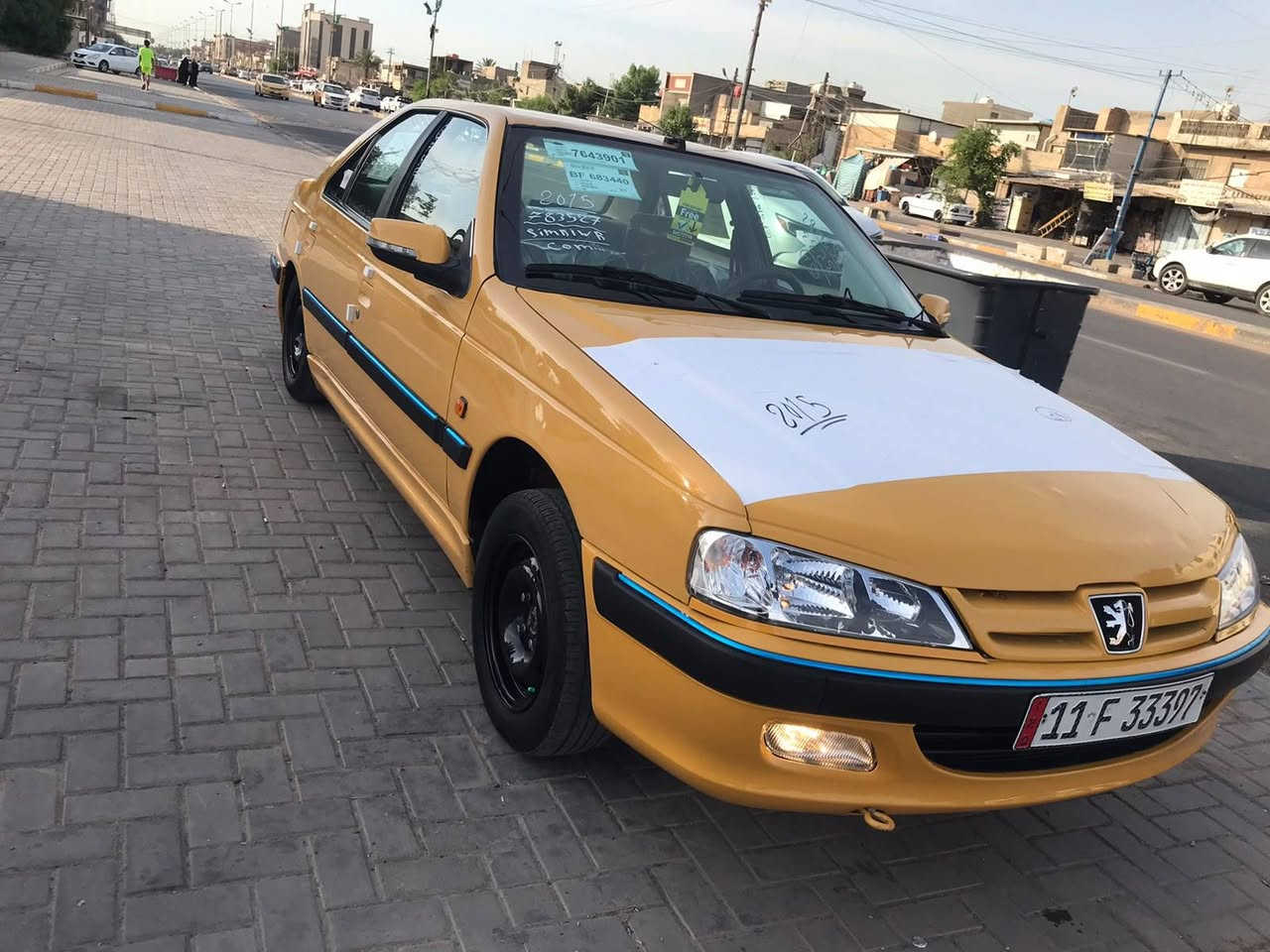 السلام عليكم بيجو بارص موديل ١٥ سياره جديده بمعنى الكلمه صدر امامي خلفي جديد مصفره هيئيه وغرامات بيه بنيد صبغ وجاملغ صفحت لسايق مبدل مكاني بغداد حي العامل سياره بيه منضومه غاز السعر ٤٣  ***********

