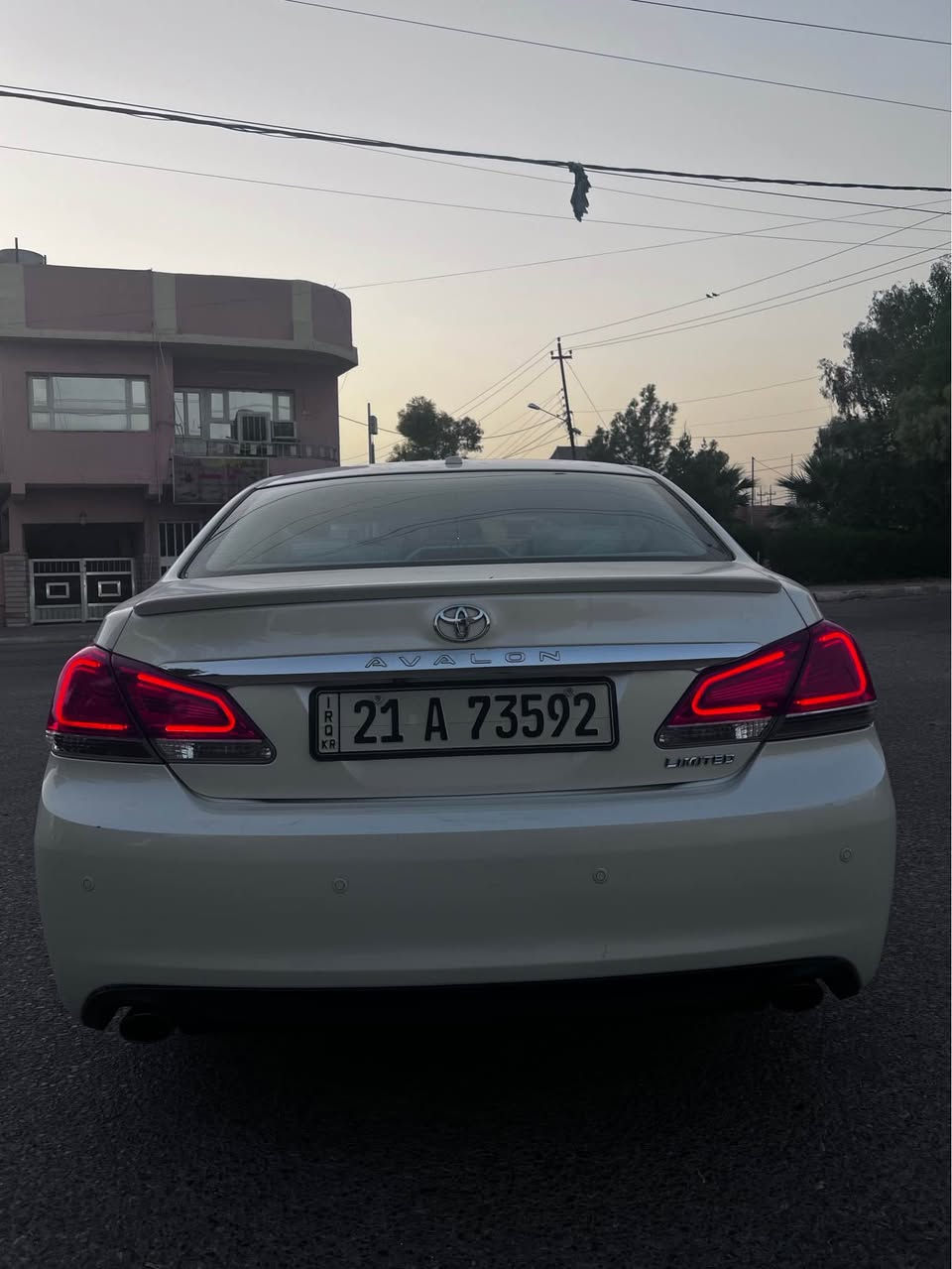 تويوتا افلون 2012 شهر (9)
100km ماشيه
كلين تايتل
بدون اي شي
رقم سنويه جديد رقم سليمانية
رقم موبيل
*********** كركوك, العراق
