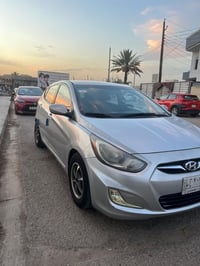 اكسنت هاچباك رقم بغداد محرك GDi موديل 2012 حادثها من الخلف السونار مرف...