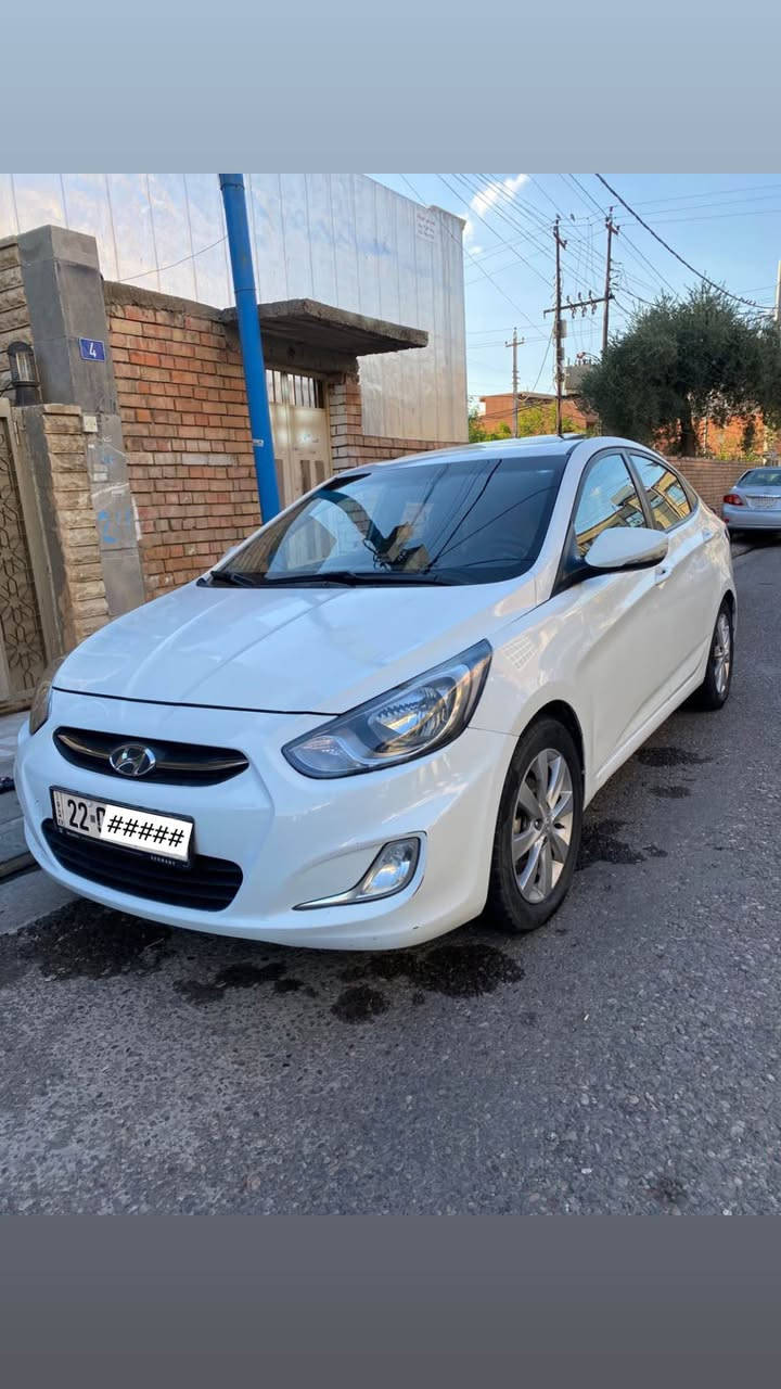 ▪️Hyundai Accent 2015 ▪️
▪️وارد خلیجی سفر شرکە ▪️

▪️١٠ پارچە ڕەش لەسەر ساغە ▪️
▪️بێ لێدران بێ دەعم ، بێ ناوگرتن ▪️
▪️پێش و پشت کەپس بێ ئێڕباگ ▪️
▪️فوول مواسفات سلایت ڤۆلیۆم ▪️
▪️بەسمە و حساس و Abs ▪️
▪️یەدە بەسمە و ، پێنج بالیف ▪️
▪️مەکینە / V4.16 بەشەرت بێ عەیب ▪️
▪️رەقەم و سەنەوی و ژینگەی نوێیە ▪️
▪️ناونیشان هەولێر / *********** ▪️

▪️نرخ / ٩٧ $ ▪️ أربيل, العراق

